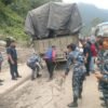 कुरिनटारमा ट्रक, बस र माइक्रो ठोक्किँदा ११ जना घाइते