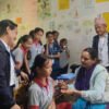 पाठेघरको मुखको क्यान्सरविरुद्ध तनहुँका दुई हजार पाँच सय ४८ किशोरीलाई एचपिभी खोप