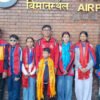 एशियाली चेसमा सहभागी हुने नेपाली टोली भारत प्रस्थान