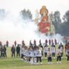 सैनिक मञ्च टुँडिखेलमा फूलपाती बढाइँ(फोटोफिचर)