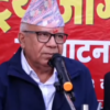 राष्ट्रियता र संविधानमाथि आघात भए टुलुटुलु हेरेर बस्दैनौँ : माधव नेपाल